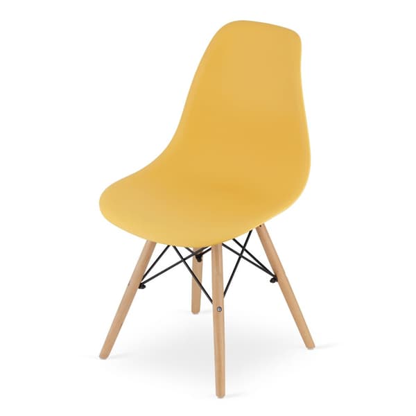 OSAKA stol senap / naturliga ben x 1