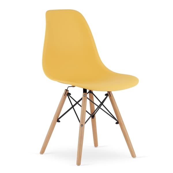 OSAKA stol senap / naturliga ben x 1