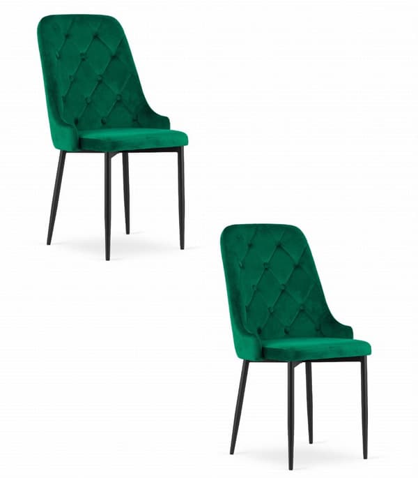 CAPRI stol - grøn x 2