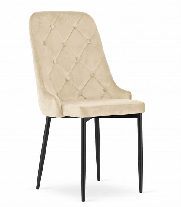 CAPRI stol - beige x 3