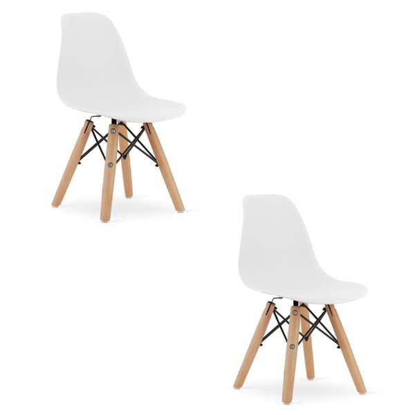 ZUBI stol - vit x 2