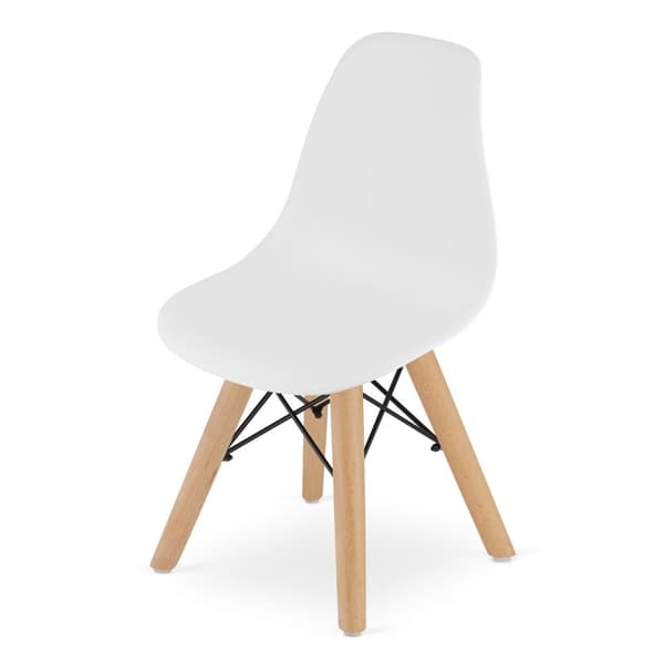 ZUBIB stol - hvid x 4