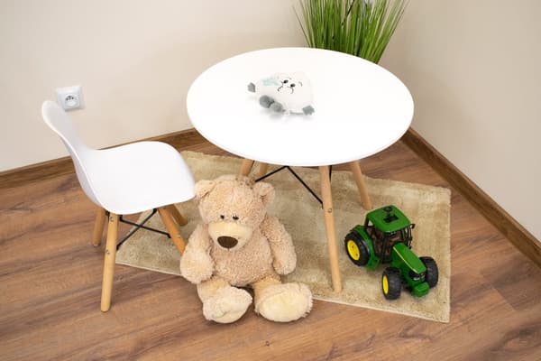 ZUBIB stol - hvid x 4