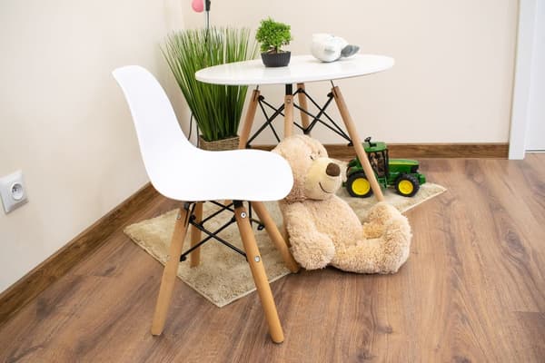 ZUBIB stol - hvid x 4
