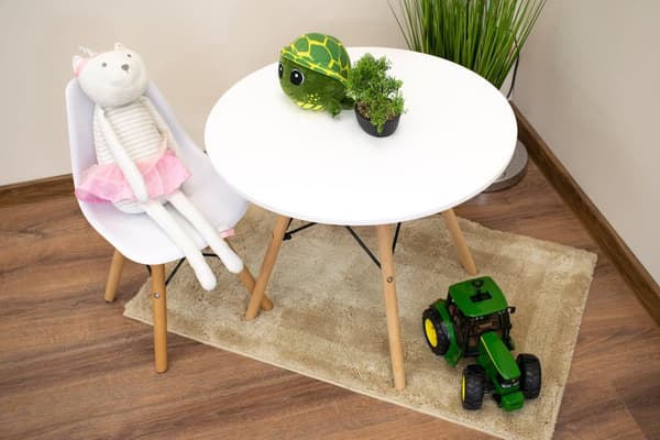 ZUBIB stol - hvid x 4