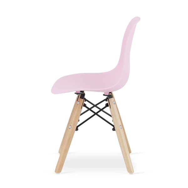 ZUBI stol - rosa x 1