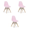 Miniatyrbild 1 av 10: ZUBI stol - rosa x 3