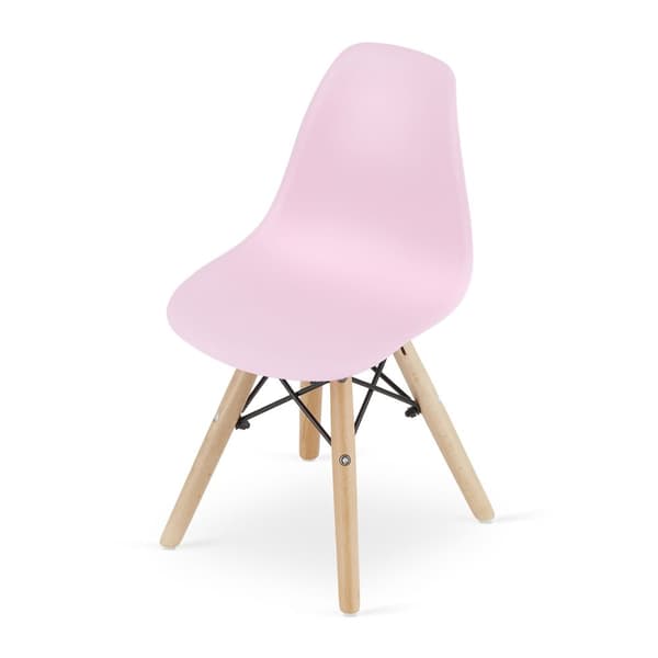 ZUBI stol - rosa x 4