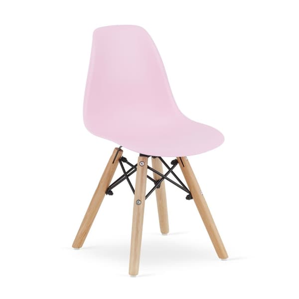 ZUBI stol - rosa x 4