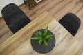 Miniatyrbild 8 av 10: DUMO Stol - Svart sammet x 2
