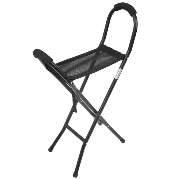 Bærbar Gåstol, Letvægts, Ergonomisk Design,sort