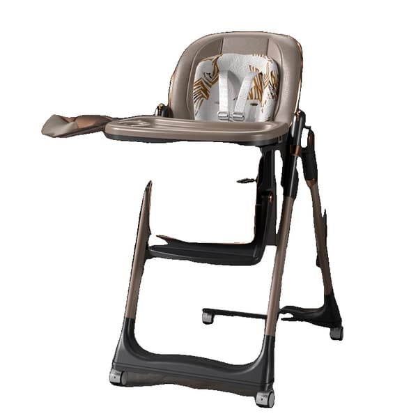 Syöttötuoli, unisex-muotoilu, sopii 0-2-vuotiaille,CZY8122-KHAKI
