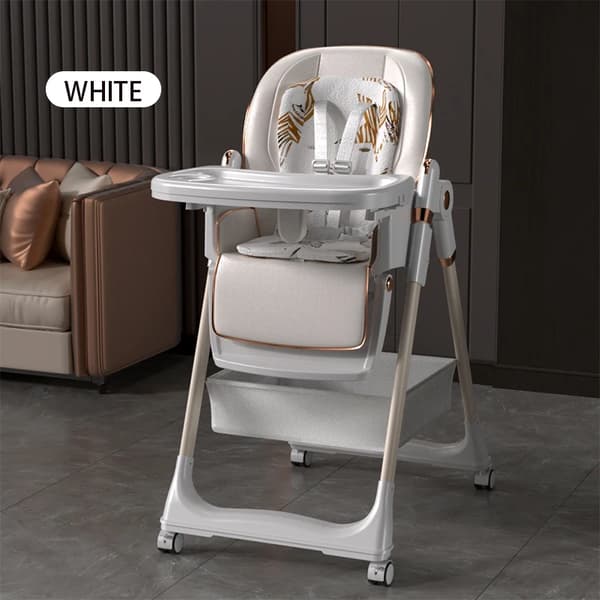Baby højstol, alsidig aldersgruppe, nem at rengøre design,CZY822-HVID