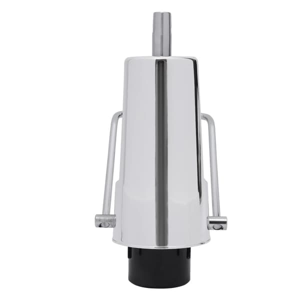 Stol Hydraulisk Pump, Justerbar Höjd 4,3 tum, Maximal Belastningskapacitet 440 lbs,Silver