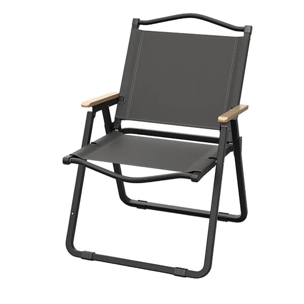 Fällstol, Ergonomisk Design, Hållbar Konstruktion, Lättviktig,Kermit Svart L