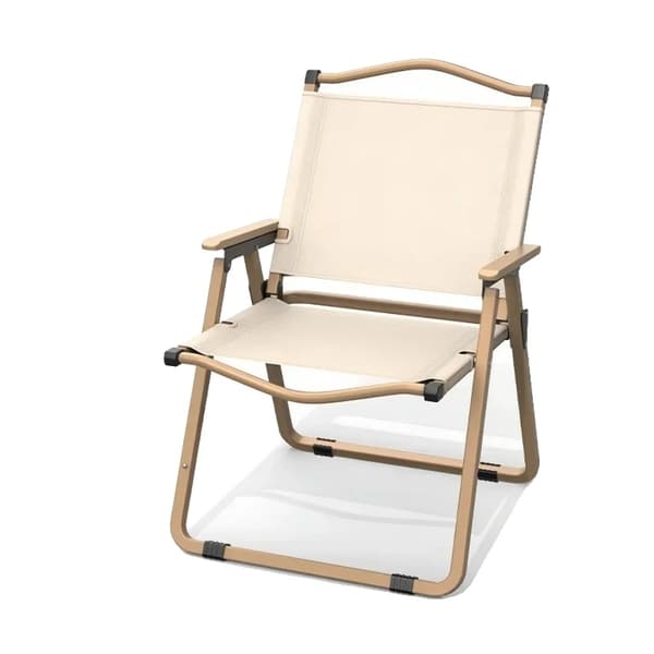 Sammenklappelig stol, ergonomisk design, holdbar konstruktion, letvægts,Kermit Khaki L