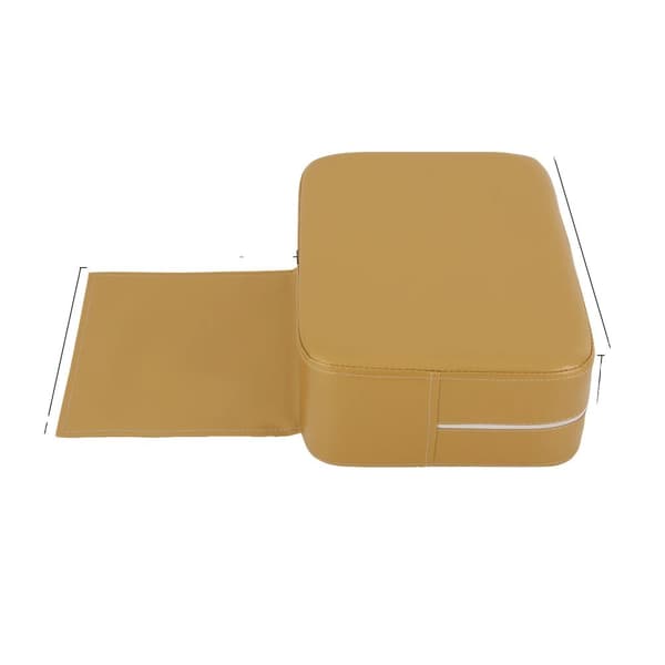 Sittkudde för barn, modern design, guld färg, rektangulär form,Gul