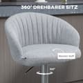 Miniatyrbild 4 av 4: Barstol Set, Justerbar Höjd, 360° Rotation