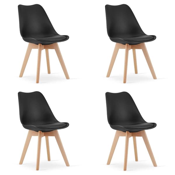 MARK Stol Svart x 4