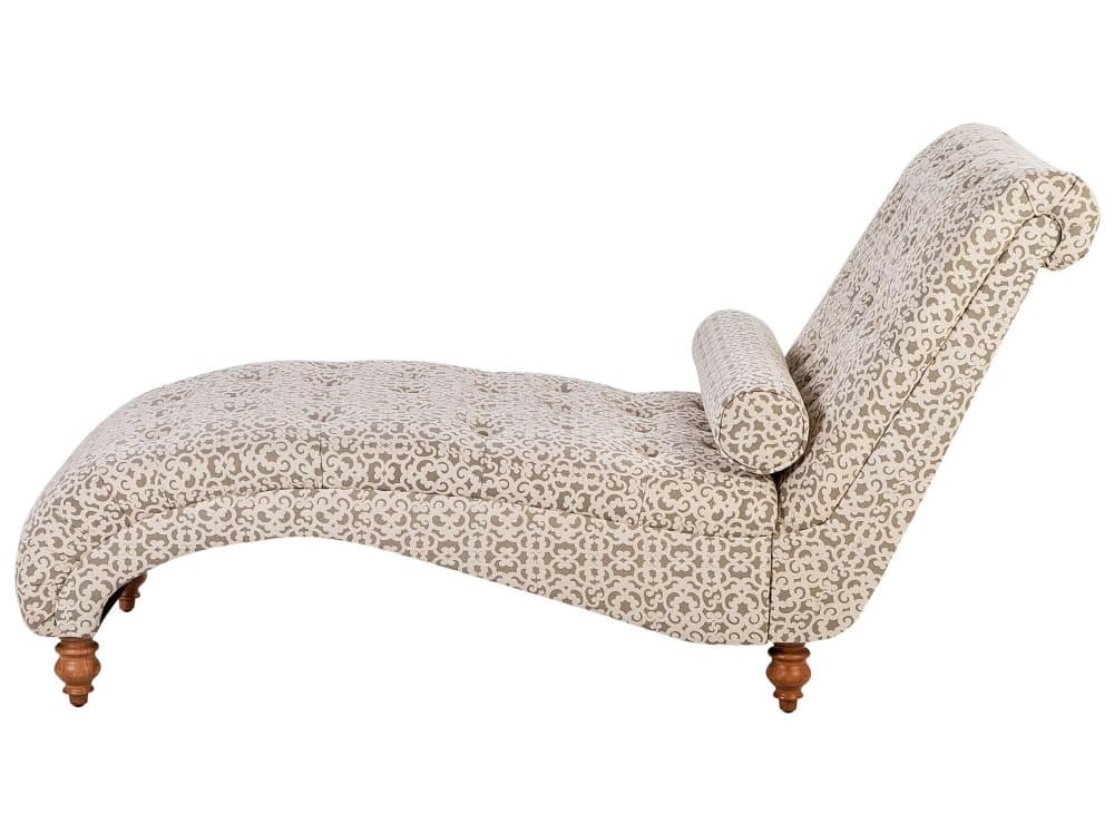 Schäslong beige/grå MURET