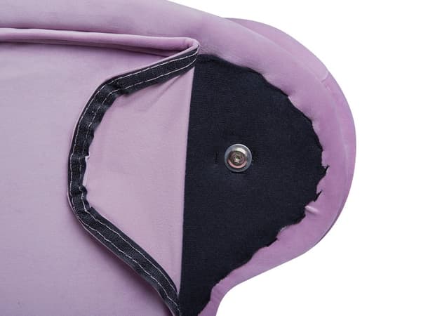 Divaani violetti 170 x 61 x 79 cm sametti puu vaneri vasen napitettu verhoilunaula