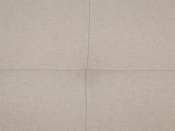 Schäslong Beige Klädsel Ljus Trä Ben Skandinavisk Stil