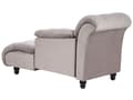 Miniatyrbild 6 av 10: Schäslong Taupe Klädsel Stoppning Svarta Ben Modern Design