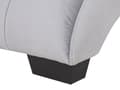 Pikkukuva 10 / 11: Divaani harmaa 157 x 82 x 66 cm samettiverhoilu eukalyptuspuu Bluetooth-kaiutin USB-portti