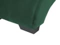 Miniatyrbillede 10 af 11: Chaiselong Smaragdgrøn Velour Indbygget Bluetooth Højttaler USB Oplader Moderne Design Buet 1 Person Sofa Dagligstue