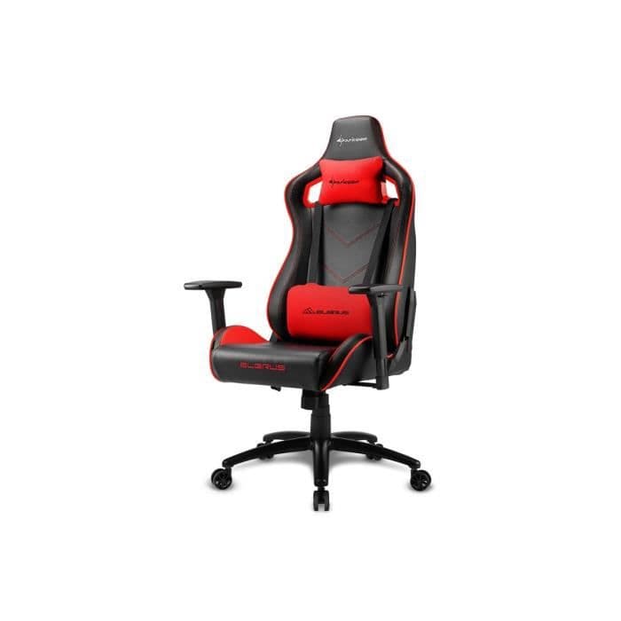 Sharkoon Elbrus 3 Gaming stol svart/röd 4044951027675
