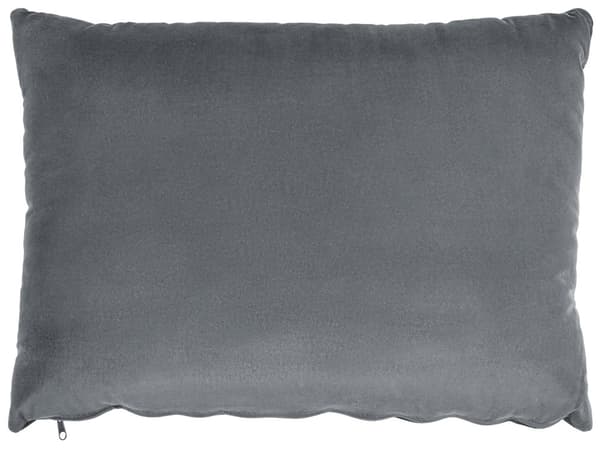 Schäslong Grå Sammetsklädsel Armstöd Kudde Nackstöd Modern Design Symmetrisk