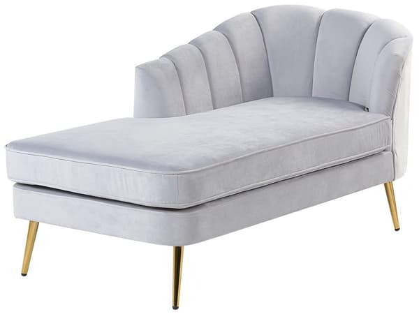 Divaani vaaleanharmaa samettiverhoilu rautajalat irrotettava päällinen oikea moderni glamour