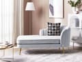 Pikkukuva 2 / 10: Divaani vaaleanharmaa samettiverhoilu rautajalat irrotettava päällinen oikea moderni glamour