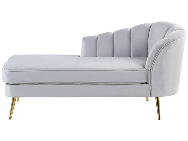 Divaani vaaleanharmaa samettiverhoilu rautajalat irrotettava päällinen oikea moderni glamour