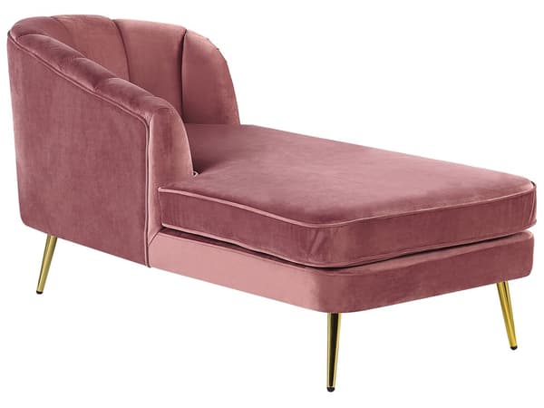 Divaani vaaleanpunainen samettiverhoilu rautajalat irrotettava päällinen oikea moderni glamour