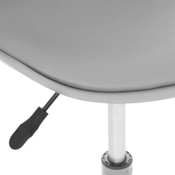 Set med 2 Atmosphera "Aiko" Skandinavisk stil justerbar höjd deco stolar - Grå