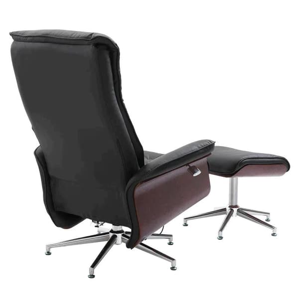 Rootz Relax Chair - Rentoutumistuoli - Jakkara - 360° TV-tuoli - 360° Käännettävä - 82 x 83 x 110 cm