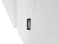 Miniatyrbillede 10 af 11: Hvid polstret polyester venstre chaiselong metalben dekorative hynder moderne design til stuen