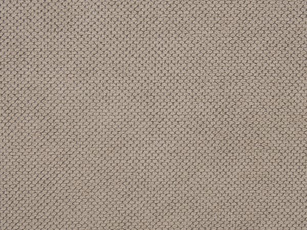 Beige polstret polyester chaiselong venstre side metalben dekorative hynder moderne design til stuen