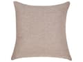 Miniatyrbillede 8 af 11: Lysebrun polstret polyester chaiselong højre side metalben dekorative hynder moderne design til stuen