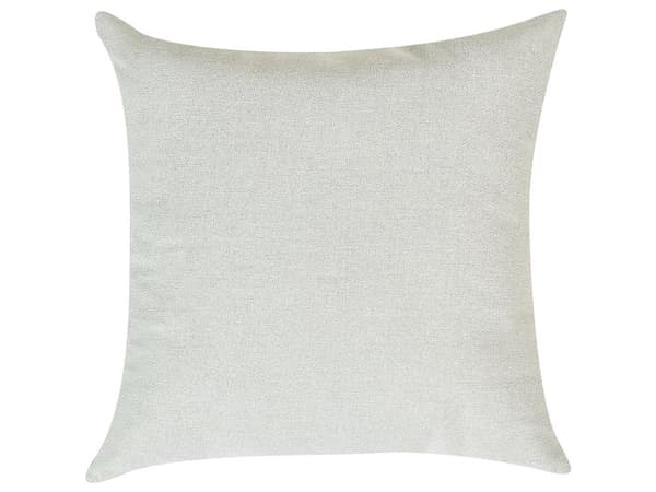 Sittpuff i mintgrönt polyestertyg med klädsel vänster med dekorativa kuddar Metallben Modern design Vardagsrum