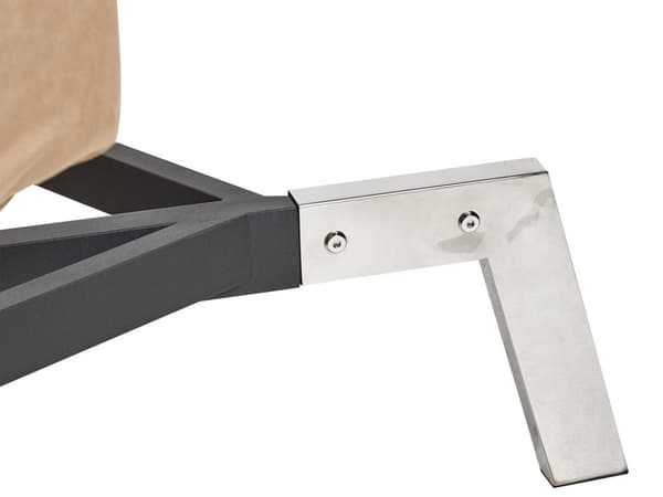 Chaiselong Lysebrun Velour Daybed med Justerbart Ryglæn Sølv Metalben Gæsteseng Quiltet Multifunktionel Chaise Sofa Moderne til Stuen