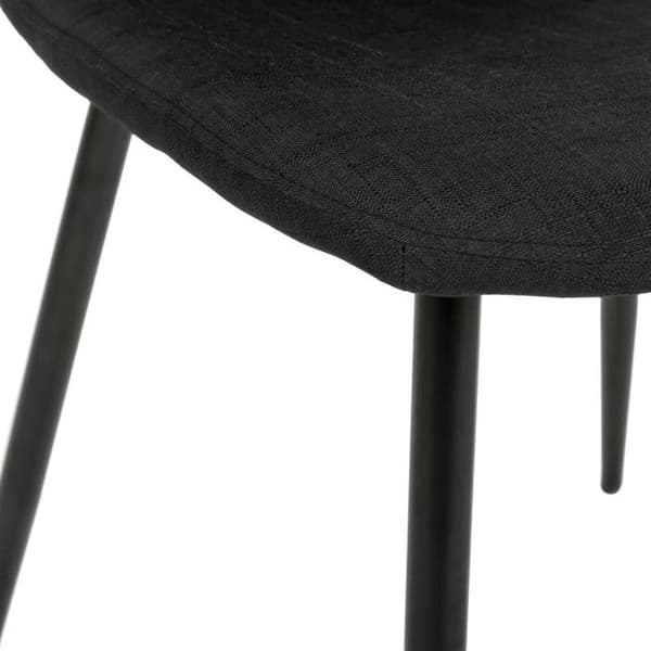 Set med 2 stolar i skandinavisk stil Tyka Atmosphera - Svart