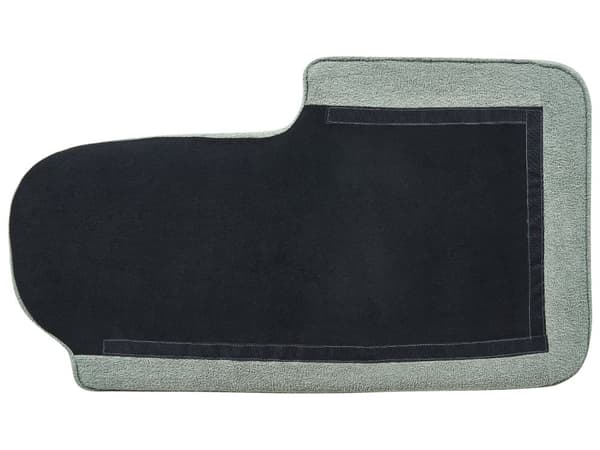 Divaani vihreä bukleeverhoilu rautajalat irrotettava päällinen oikea moderni glamour