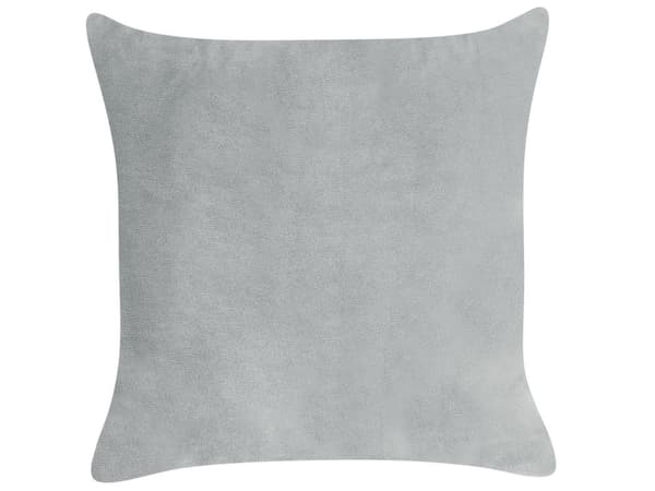 Schäslong Ljusgrå sammet polyester klädsel vänstervänd mörka träben extra kastkuddar modern design vardagsrumsmöbler