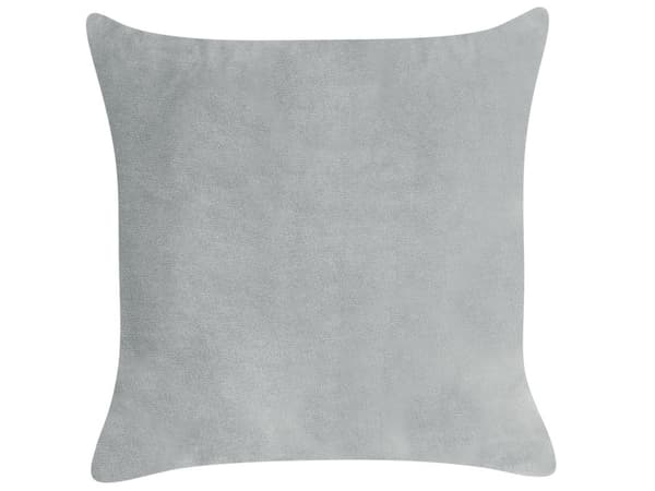 Chaiselong Lysegrå Velour Polyester Polstring Venstrehånds Mørkt Træ Ben Ekstra Puder Moderne Design Stue Møbler