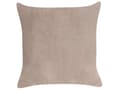 Miniatyrbillede 9 af 11: Chaiselong Taupe Velour Polyester Polstring Højre Mørkt Træ Ben Ekstra Pudepuder Moderne Design Stue Møbler