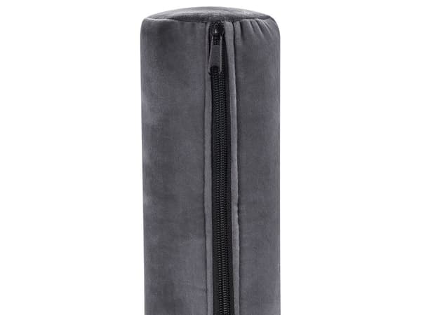 Chaiselong Mørkegrå Velour Sorte Træben 2 Personers Blød Polstret Hjørnesofa Daybed med Opbevaring Stue Retro Rygpuder Tilbehør Inspiration