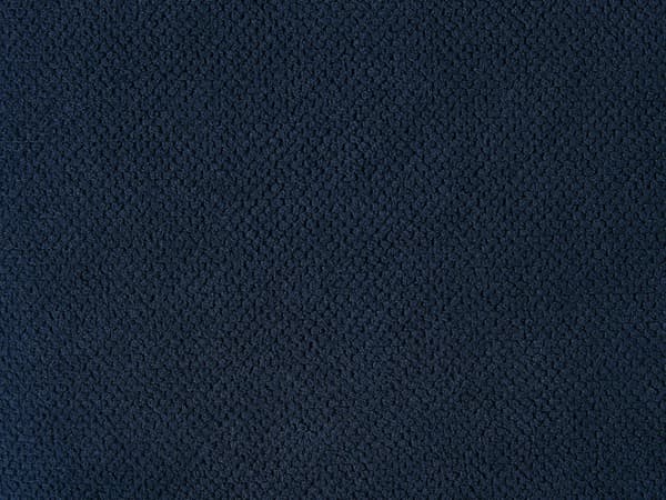 Blå polstret chaiselong i velour med armlæn moderne design symmetrisk til stuen