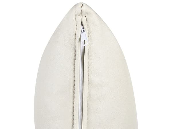 Vänstervänd Schäslong Off-White klädsel i sammet Svarta ben Sittdyna Modern Glam Design